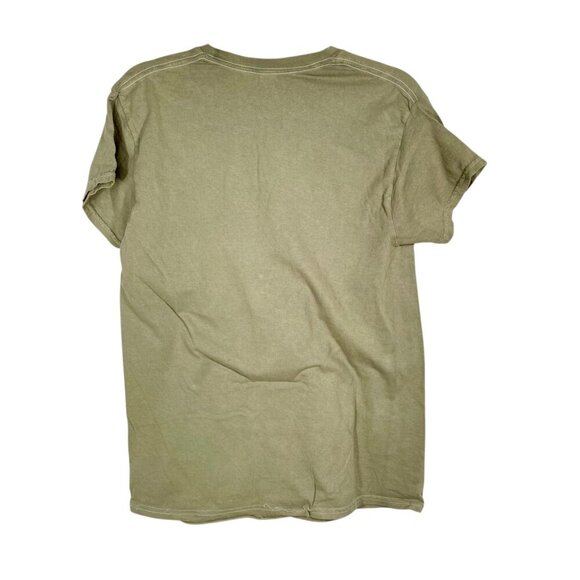 NWOT Nirvana Band Tee Green Medium 100% Cotton Licensed Merch Grunge Rock Angel - Picture 3 of 9